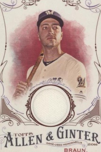 2016 Topps Allen & Ginter - Ryan Braun #FSRB-RB