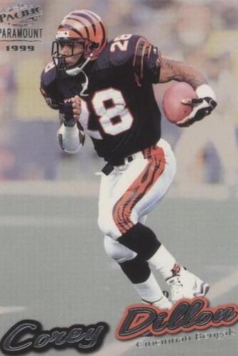 1999 Pacific Paramount Corey Dillon #52