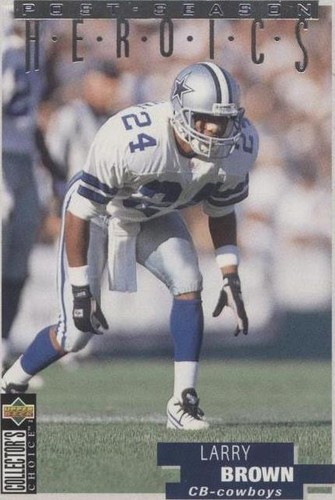 1995 Upper Deck Collector's Choice Update Larry Brown #20