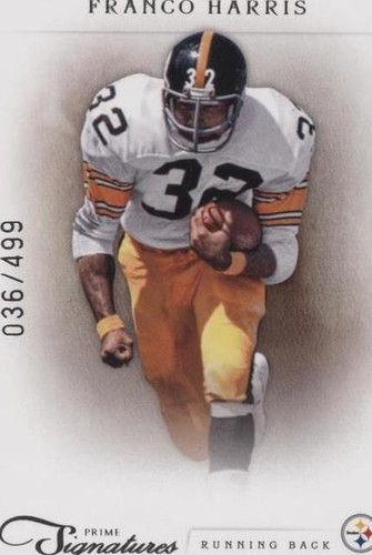 2011 Panini Prime Signatures Franco Harris #66