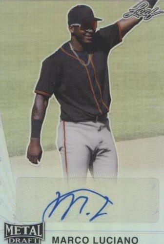 2020 Leaf Metal Draft - Marco Luciano #LA-ML1