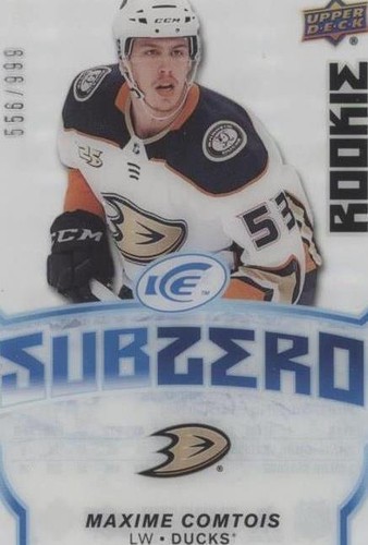 2018-19 Upper Deck Ice - Maxime Comtois #SZ-39