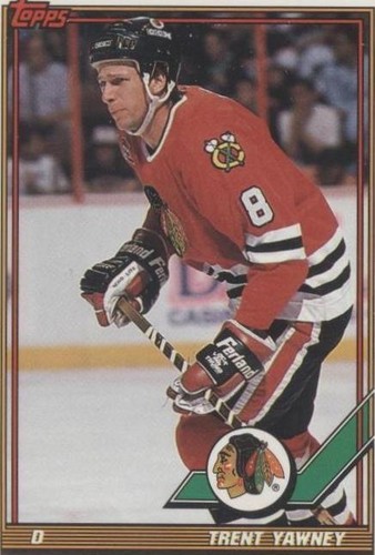 1991-92 Topps - Trent Yawney #255