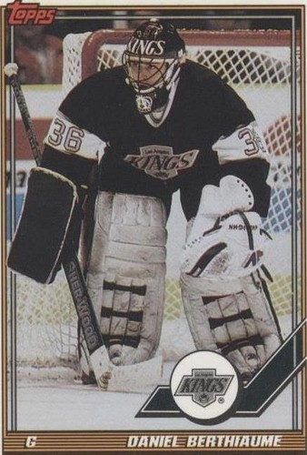 1991-92 Topps - Daniel Berthiaume #313