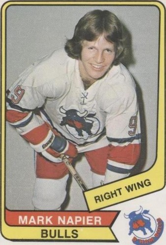 1976-77 O-Pee-Chee WHA - Mark Napier #108