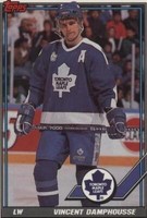 1991-92 Topps - Vincent Damphousse #299