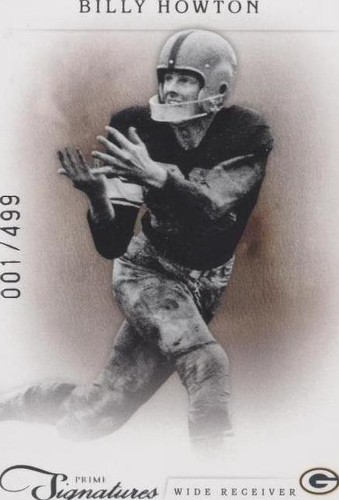 2011 Panini Prime Signatures Billy Howton #16