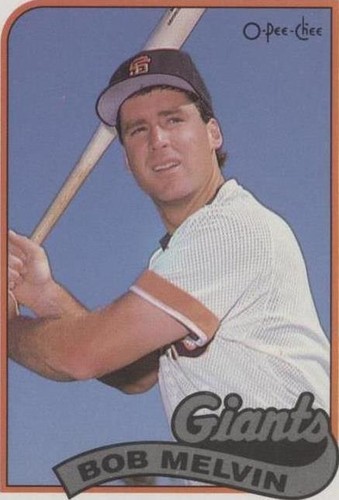 1989 O-Pee-Chee - Bob Melvin #329