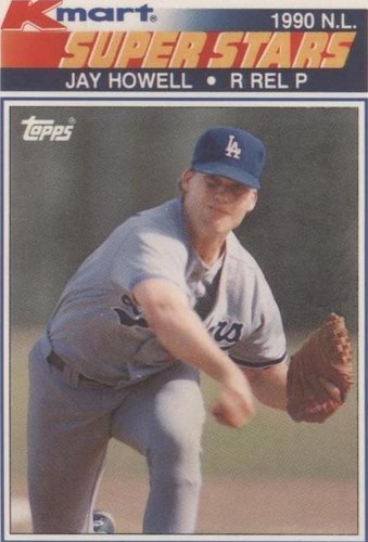 1990 Topps Kmart Superstars - Jay Howell #13