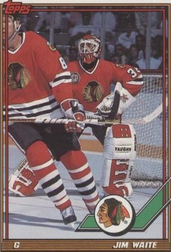 1991-92 Topps - Jimmy Waite #127