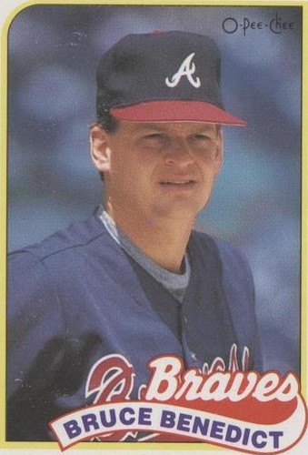 1989 O-Pee-Chee - Bruce Benedict #353