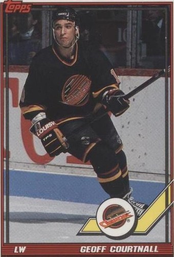 1991-92 Topps - Geoff Courtnall #305