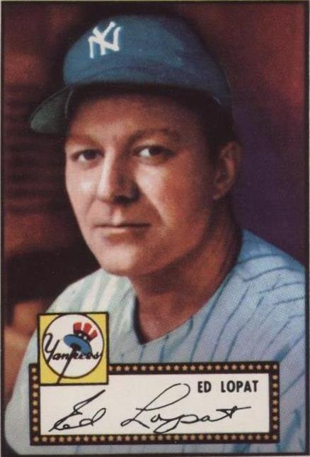 1983 Topps 1952 Reprint Series - Eddie Lopat #57