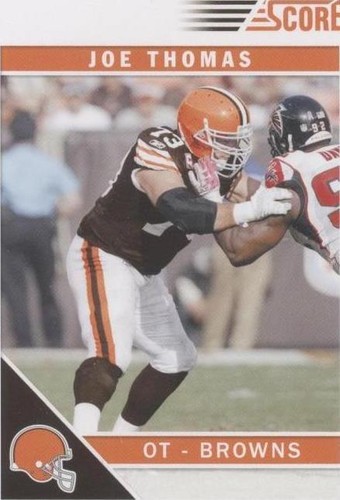 2011 Score Joe Thomas #70