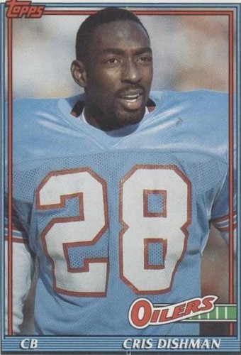 1991 Topps Cris Dishman #235