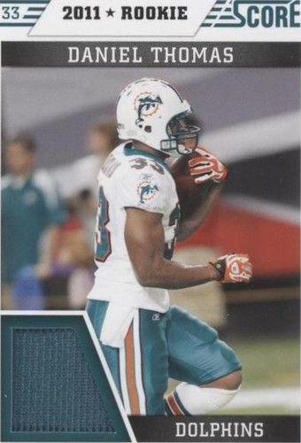 2011 Score Daniel Thomas #DT