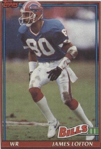 1991 Topps James Lofton #43