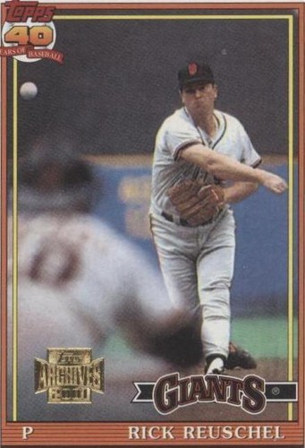 2001 Topps Archives - Rick Reuschel #409