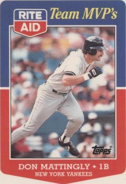Topps Rite Aid Team Jugador Más Valioso 1988 - Don Mattingly #22