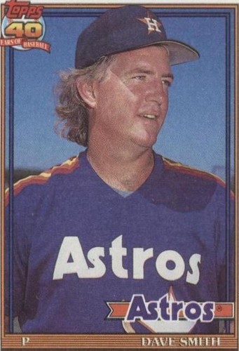 1991 Topps - Dave Smith #215