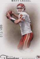 2011 Panini Prime Signatures Matt Cassel #118