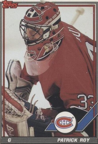 1991-92 Topps - Patrick Roy #413
