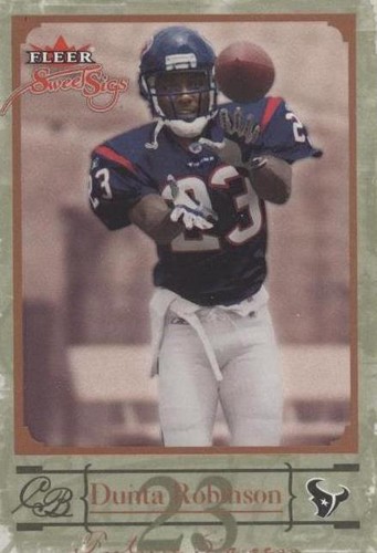 2004 Fleer Sweet Sigs Dunta Robinson #95