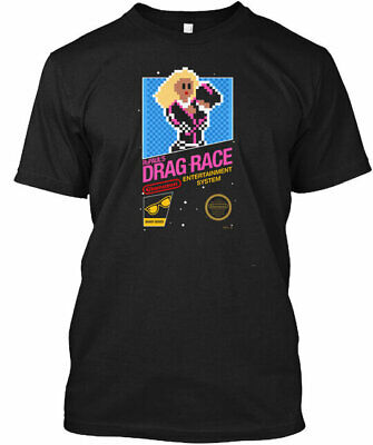 8-bit Rupaul S Drag Race T-Shirt Made in the USA Size S to 5XL