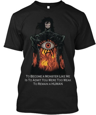 Hellsing Monster T-Shirt Made in the USA Size S to 5XL