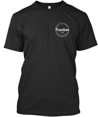 Ultimate 2 Wheel Freedom By Tbs T-Shirt Made in the USA Size S to 5XL
