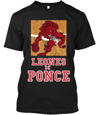 Ponce Leones T-Shirt Made in the USA Size S to 5XL