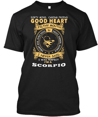 I'm A Scorpio T-Shirt Made in the USA Size S to 5XL
