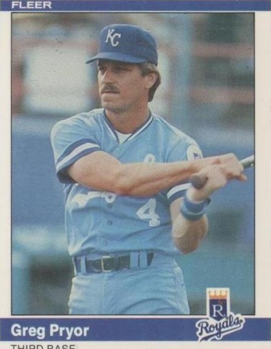 1984 Fleer - Greg Pryor #353