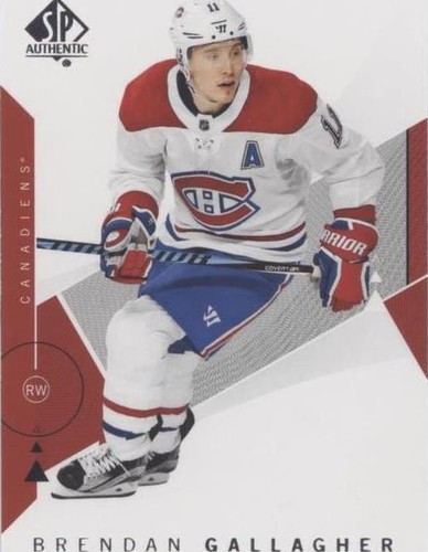 2018-19 SP Authentic - Brendan Gallagher #33