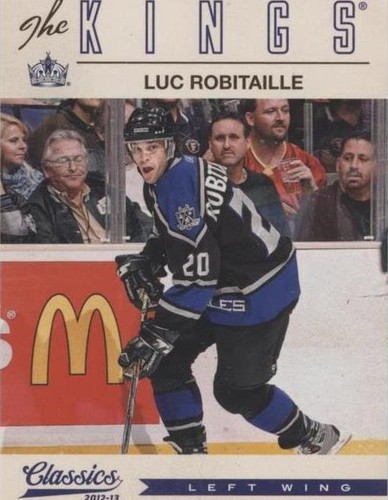 2012-13 Panini Classics Signatures - Luc Robitaille #62