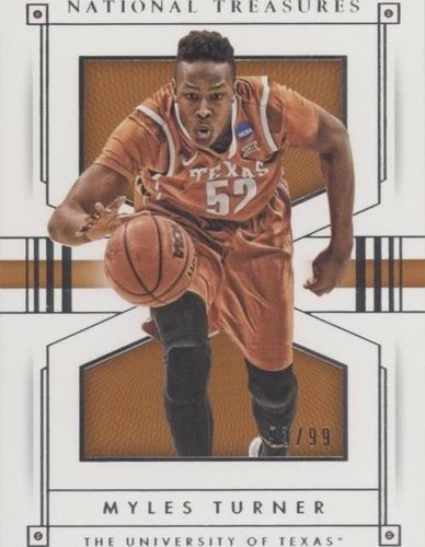 2016 Panini National Treasures Collegiate - Myles Turner #39