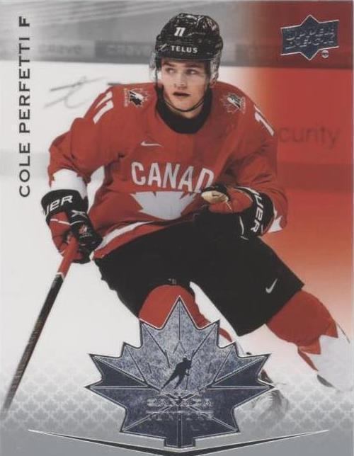 2021 Upper Deck Team Canada Juniors - Cole Perfetti #7