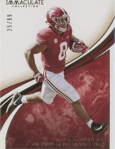 2020 Panini Immaculate Collection Collegiate Josh Jacobs #15