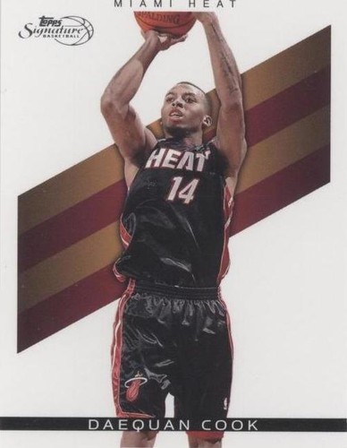 2008-09 Topps Signature - Daequan Cook #TS-DC