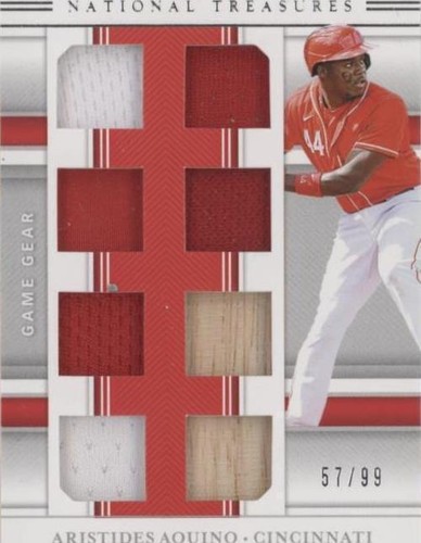 2020 Panini National Treasures - Aristides Aquino #GGMS-AA