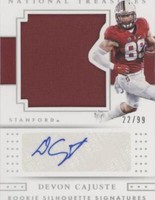 2016 Panini National Treasures Collegiate Devon Cajuste #147