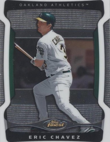 2009 Topps Finest - Eric Chavez #49