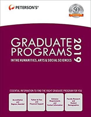 Graduate Programs in the Humanities, Arts and Social Sciences 201