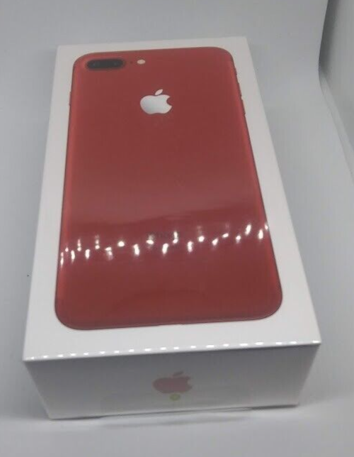 Apple iPhone 7 PLUS - 128GB - NEW in Factory Sealed Box RED Apple iPhone 7 PLUS - 128GB - NEW in Factory Sealed Box RED