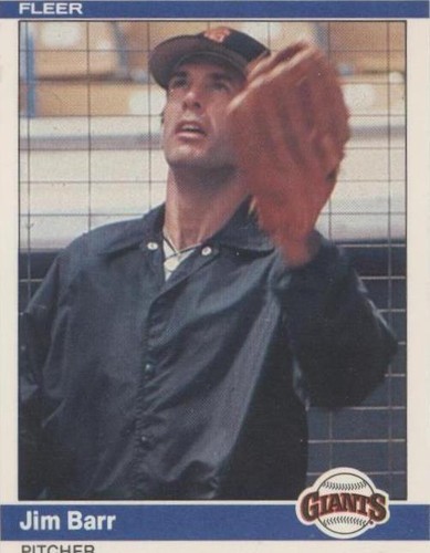 1984 Fleer - Jim Barr #365