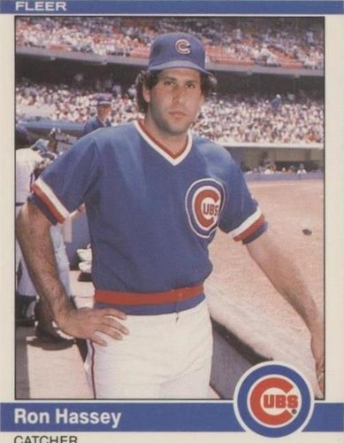 1984 Fleer Update - Ron Hassey #U-49