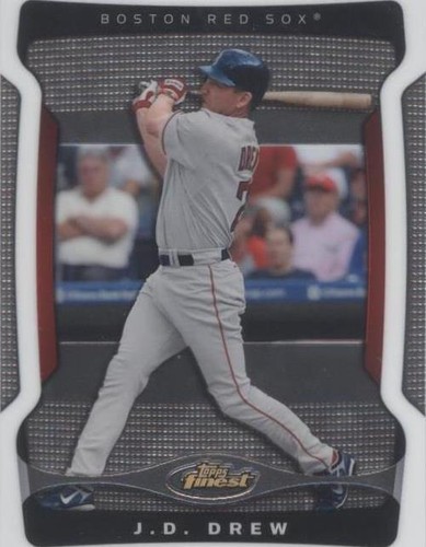 2009 Topps Finest - J.D. Drew #64