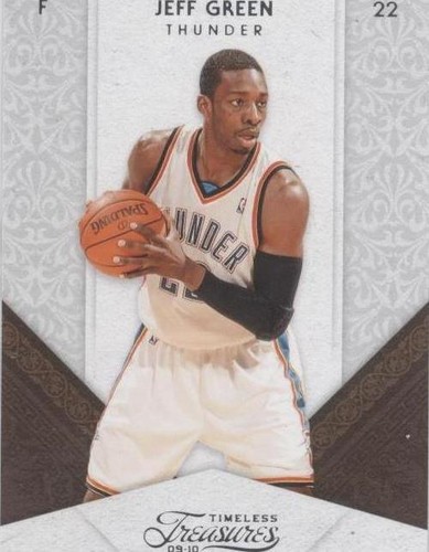 2009-10 Timeless Treasures - Jeff Green #52