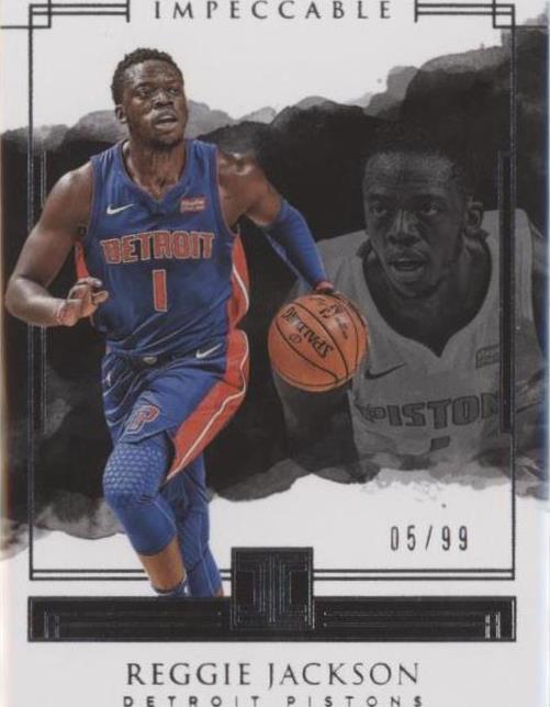2017-18 Panini Impeccable - Reggie Jackson #85