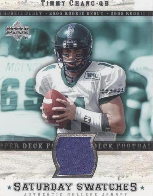 2005 Upper Deck Rookie Debut Timmy Chang #SA-TC
